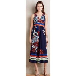 Anthropologie Plenty by Tracy Reese Mikonos Jumpsuit Size 8 Cropped $198 retail